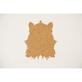 Holzpuzzle Katze Cat King von Rowood, orange Katze mit Krone und grünen Augen