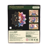 Mystic Mandala Flower ohne Hintergrund, ideal zum Einrahmen