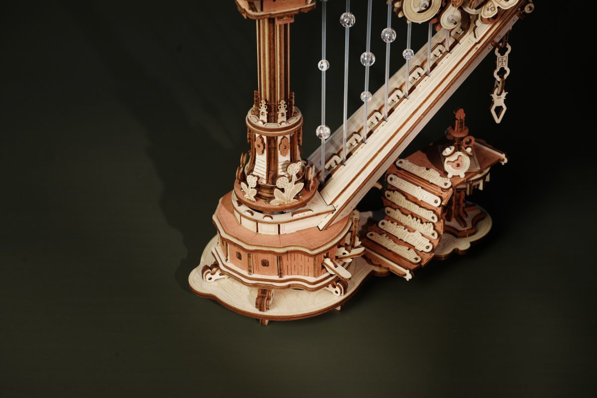 ROKR Zauberharfe - Holzspieluhr-Modell - AMK71 – Bild 7