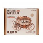 ROKR Stagecoach Mechanische Musikbox 3D Holzpuzzle - AMKA1 – Bild 7
