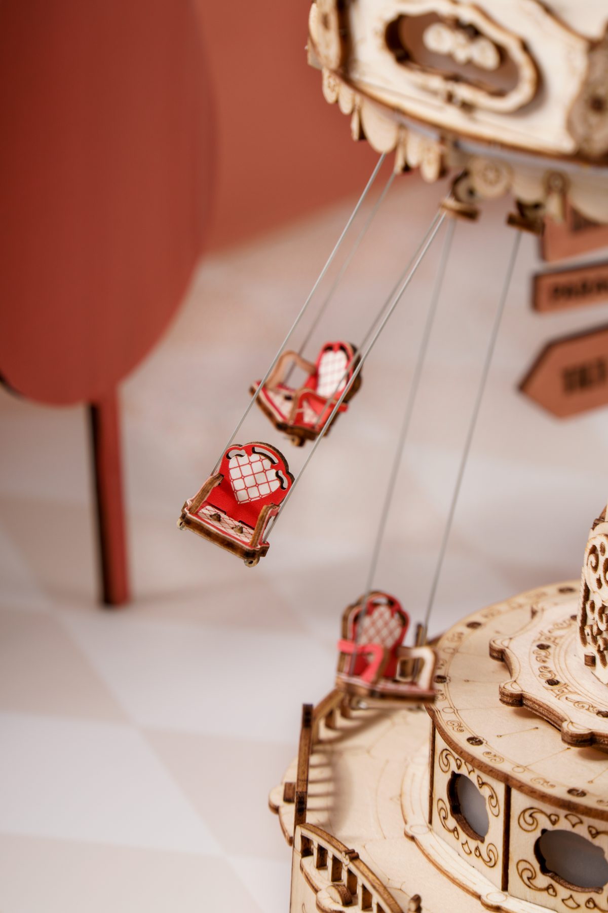 ROKR Schaukel Fahrt DIY Musik Box 3D Holzpuzzle - EA02 – Bild 4