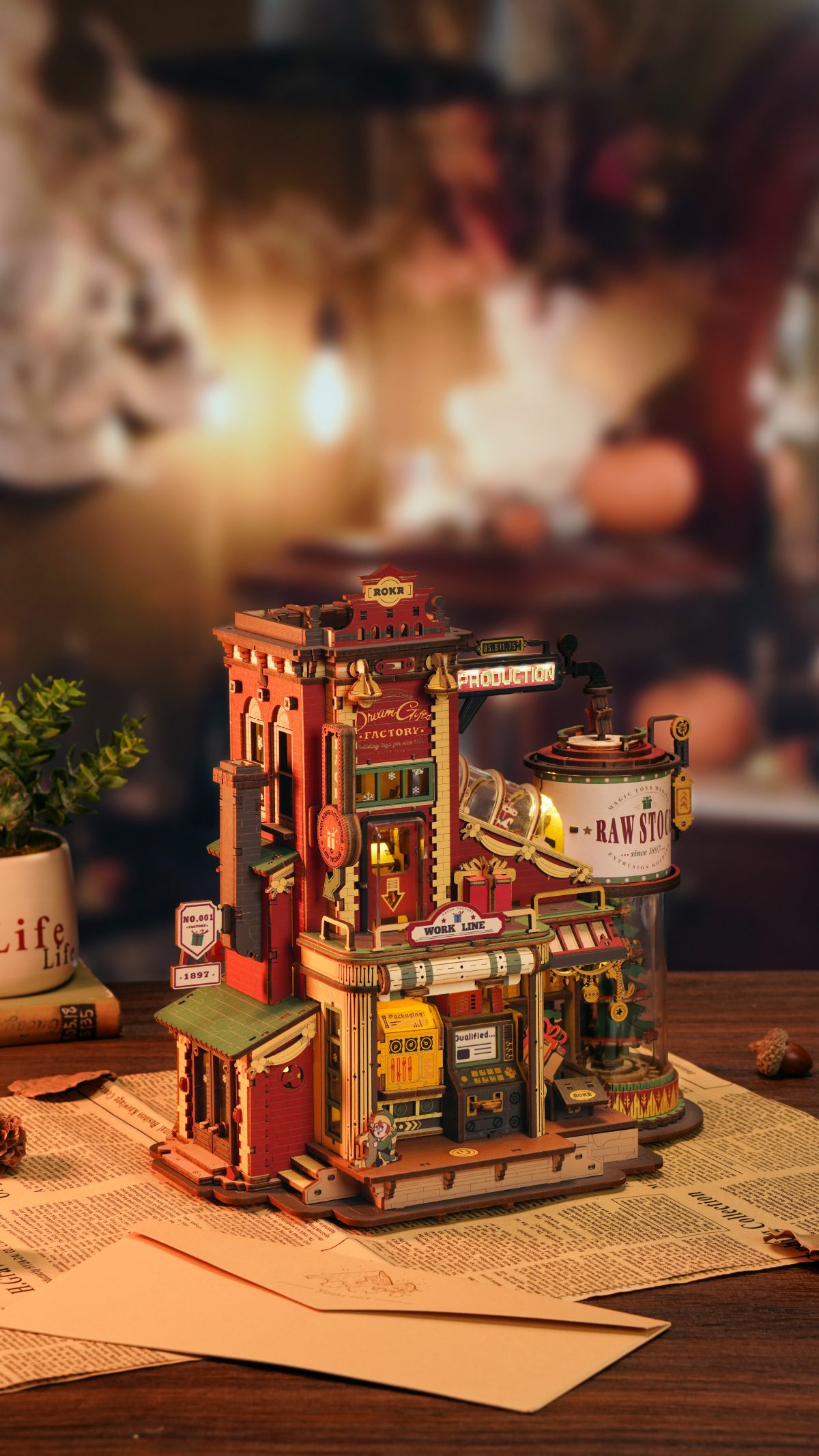 ROKR Dream Gift Factory Holzspieluhr EAB01 – Bild 6