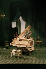 ROKR Magic Piano Mechanische Musikbox 3D Holzpuzzle - AMK81 – Bild 3