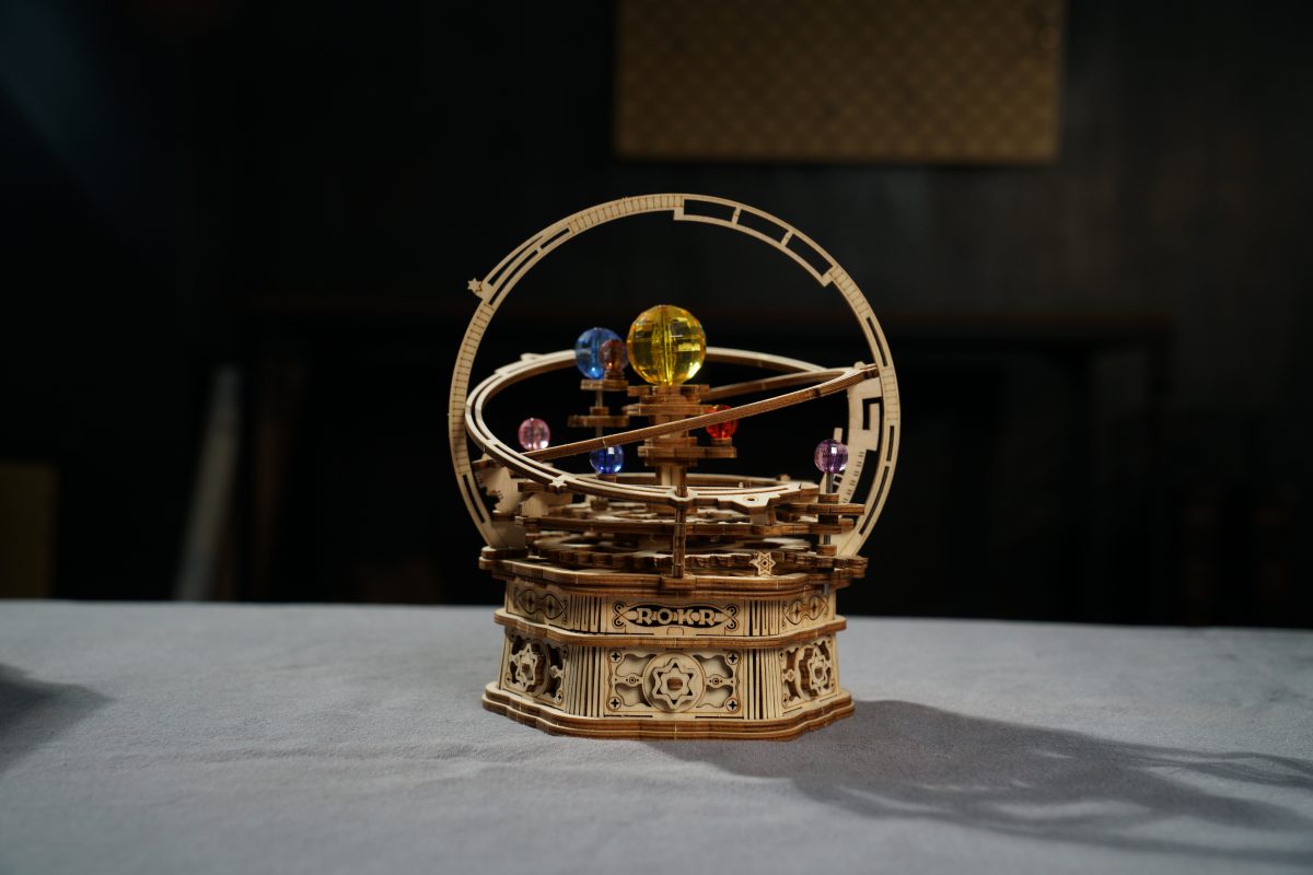 ROKR Sternennacht Mechanische Spieluhr 3D Holzpuzzle - AMK51 – Bild 5