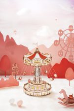 ROKR Schaukel Fahrt DIY Musik Box 3D Holzpuzzle - EA02 – Bild 3