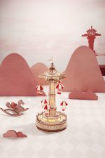 ROKR Fallschirmturm DIY Musikbox 3D Holzpuzzle - EA01 – Bild 2